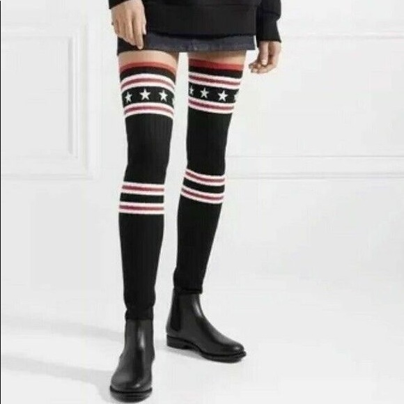 Givenchy over the knee rain boots Clearance